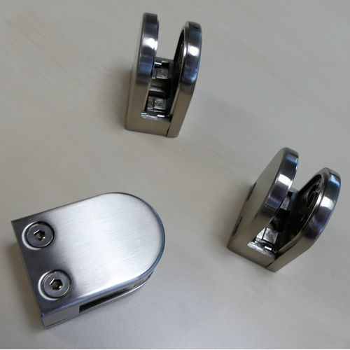 Pince à verre en inox brossé - AR00306 - CREPES DE France - en zamak