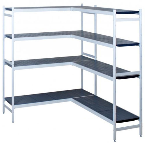 Rayonnage professionnel - 6622 - FERMOD - de marchandise / en aluminium anodisé / modulaire