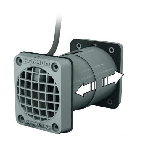 Clapet de ventilation en aluminium - 2224 - FERMOD - en composite / pour décharge de pression / pour bâtiment
