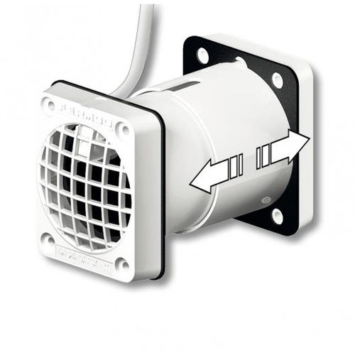 Clapet de ventilation en aluminium - 2227 - FERMOD - en composite / pour décharge de pression / pour bâtiment
