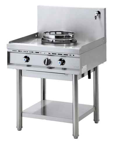 Cuisinière à gaz - NGER 7-70 - Nayati Europe - professionnelle / en inox / wok