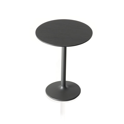 Table bistrot contemporaine - COPA - MOBLIBERICA - en céramique / avec piètement en métal / ronde