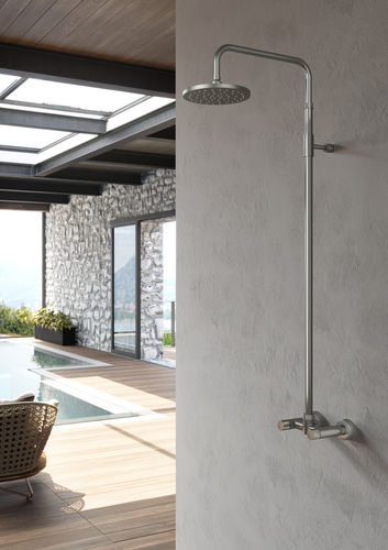 Douche d'extérieur de piscine - WATERLINE : W010 - Fontealta - en acier inoxydable 316L / résidentielle / professionnelle