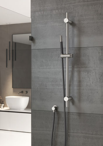 Colonne de douche en inox - WATERLINE : SR - Fontealta - murale / contemporaine / avec douche à main