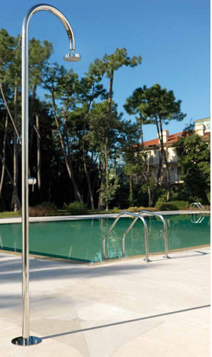 Douche de jardin de piscine - ORIGO SHOWER: C50.M - Fontealta - en acier inoxydable