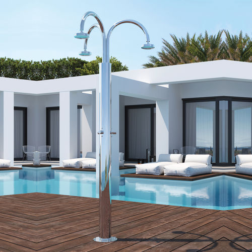 Douche de jardin de piscine - COMMUNITY C140.3 - Fontealta - en acier inoxydable / pour hôtel