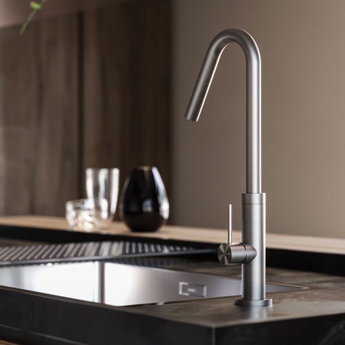 Mitigeur à poser - K35.Y - Fontealta - en acier inoxydable 316L / de cuisine / 1 trou