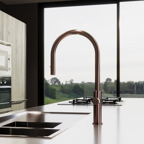 Mitigeur à poser - K40.OS - Fontealta - en acier inoxydable 316L / de cuisine / 1 trou
