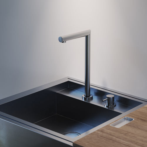 Mitigeur à poser - K2M.LT - Fontealta - en acier inoxydable 316L / de cuisine / 2 trous