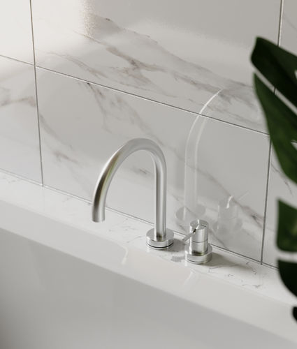 Mitigeur de vasque - ORIGO W2M.O - Fontealta - à poser / en acier inoxydable / d'intérieur