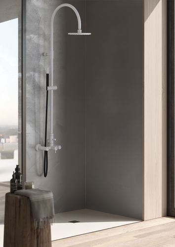 Douche d'extérieur de piscine - ORIGO W983.E - Fontealta - classique / en acier inoxydable / résidentielle