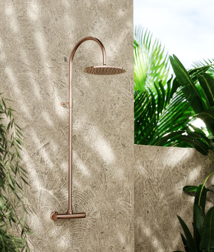 Douche d'extérieur classique - CLUB LARGE W254 - Fontealta - en acier inoxydable / résidentielle / professionnelle
