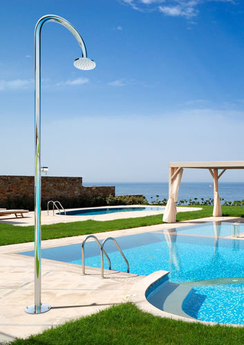 Douche d'extérieur de piscine - ORIGO C50AS - Fontealta - en acier inoxydable / résidentielle / professionnelle