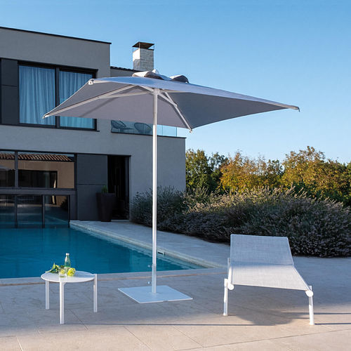 Parasol carré - Lido Starwhite - Scolaro - octogonal / à mât central / en aluminium