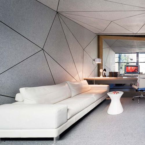 Panneau décoratif. en PET - Wovin Wall - pour agencement intérieur / mural / résidentiel