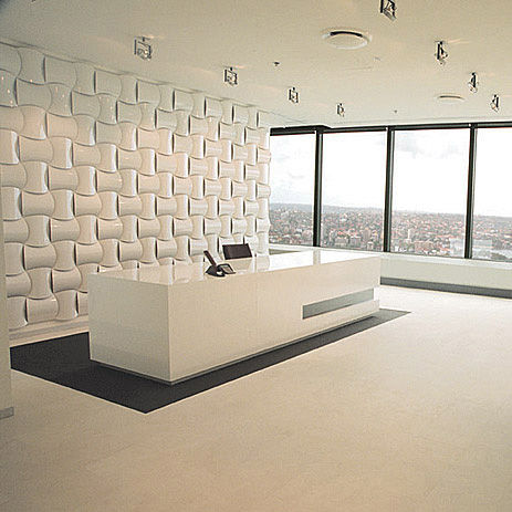 Panneau décoratif mural - WOVIN WALL®.01 - Wovin Wall - en bois / en stratifié / 3D