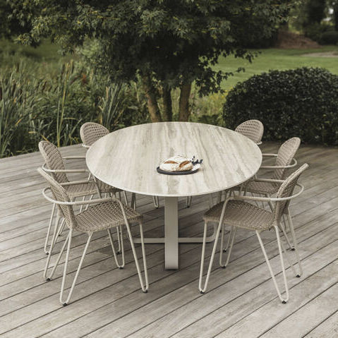 Chaise contemporaine - FIZZ - Ghekiere Industries - de jardin / d'intérieur / en corde