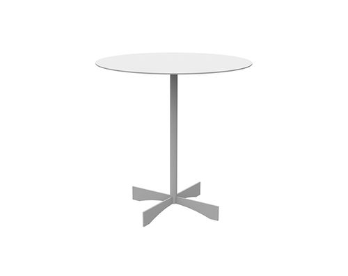 Table d'appoint contemporaine - CROSS - Lourens Fisher - en métal / ronde / résidentielle
