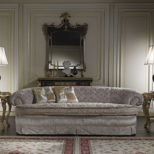 Canapé de style - London - VIMERCATI MEDA LUXURY CLASSIC FURNITURE - de salon / en tissu / avec accoudoirs