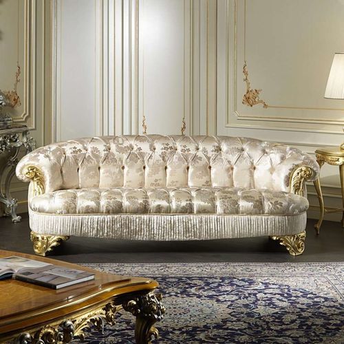 Canapé de style - Paris - VIMERCATI MEDA LUXURY CLASSIC FURNITURE - de salon / en tissu / avec accoudoirs