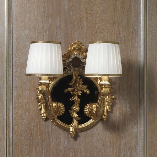 Applique murale de style - Pin-up - VIMERCATI MEDA LUXURY CLASSIC FURNITURE - d'intérieur / en bois laqué / feuille d'or