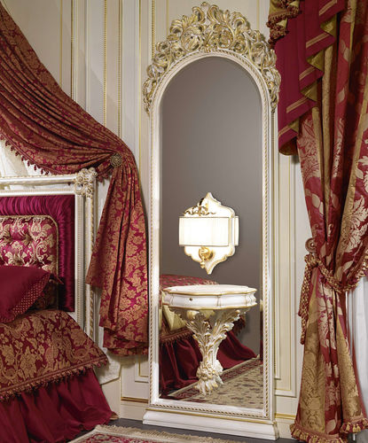 Miroir mural - Rome - VIMERCATI MEDA LUXURY CLASSIC FURNITURE - de style / en arc / en bois