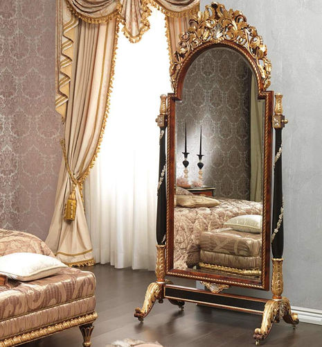 Psyché - EMPERADOR BLACK  - VIMERCATI MEDA LUXURY CLASSIC FURNITURE - Louis XV / en bois / doré