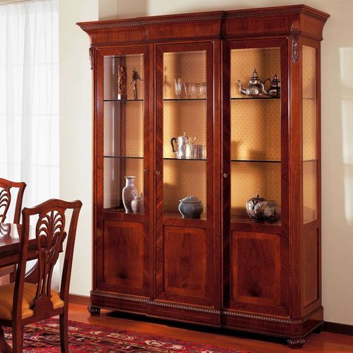 Vaisselier de style - Carlo X - VIMERCATI MEDA LUXURY CLASSIC FURNITURE - en bois