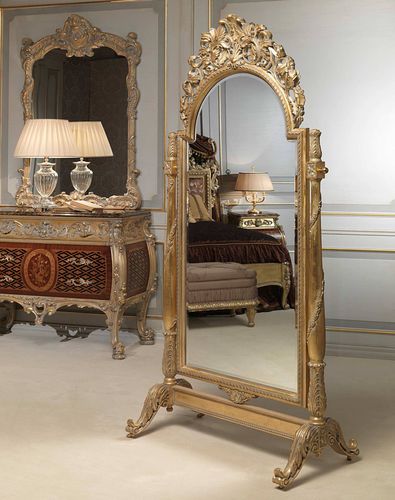 Psyché - EMPERADOR GOLD  - VIMERCATI MEDA LUXURY CLASSIC FURNITURE - de style / en bois / doré