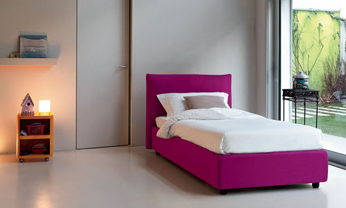 Lit simple - LONDON - noctis - contemporain / tapissé / en tissu