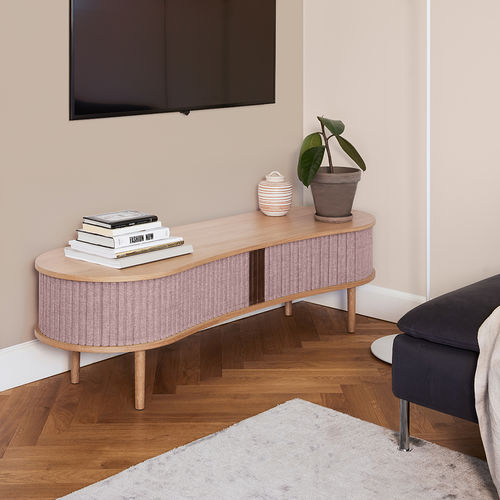 Meuble TV contemporain - AUDACIOUS - VITA copenhagen - lowboard / avec rangement intégré / pour chambre d'hôtel