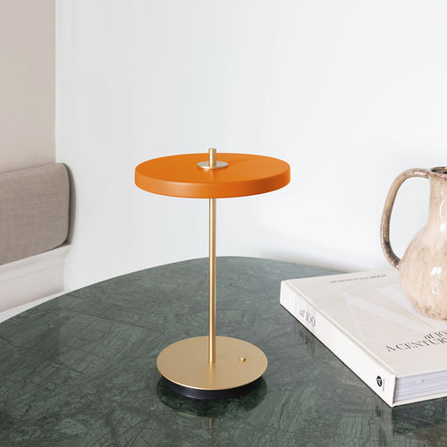 Lampe de table - ASTERIA MOVE - VITA copenhagen - en aluminium / en laiton / en PMMA