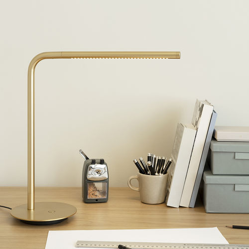 Lampe de bureau - OMNI  - VITA copenhagen - en aluminium / en acier / en laiton brossé