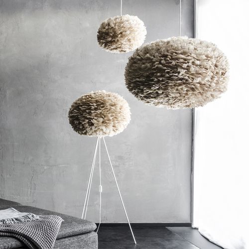 Lampe sur pied - EOS X-LARGE - VITA copenhagen - en papier / en plumes / contemporaine