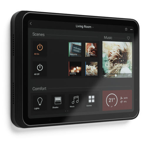 Support pour iPad® mural - eve - basalte - de table / résidentiel / professionnel