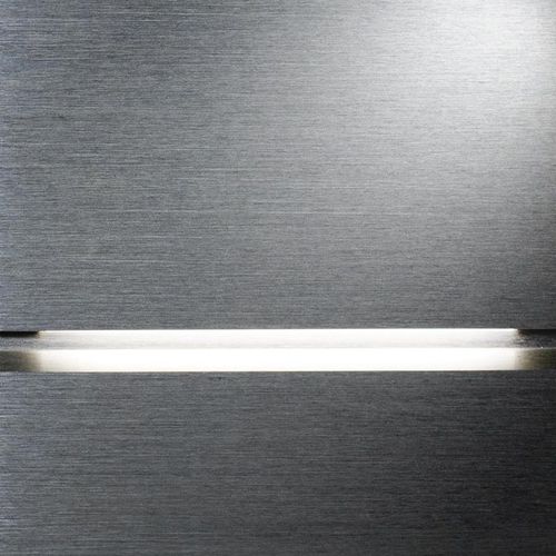 Applique murale pour balisage - Via - basalte - contemporaine / en laiton brossé / en nickel