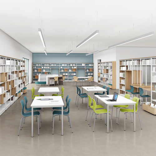 Rayonnage pour école - Gv0005592 - gonzagarredi - pour bibliothèque / pour médiathèque / en métal