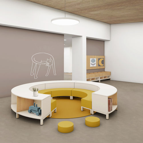 Armoire de classement basse - gonzagarredi - en métal / modulaire / contemporaine
