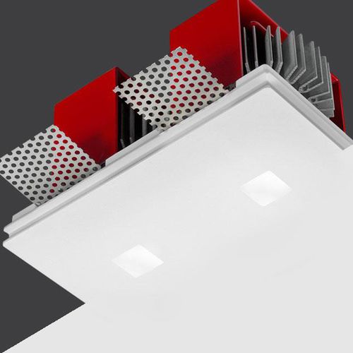 Spot encastré - TWIN GENIUSQUARE - BUZZI & BUZZI - à LED / carré / IP20