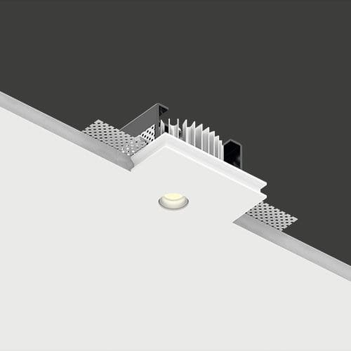 Luminaire encastré - GENIUS BASIC FLAT - BUZZI & BUZZI - à LED / carré / IP20
