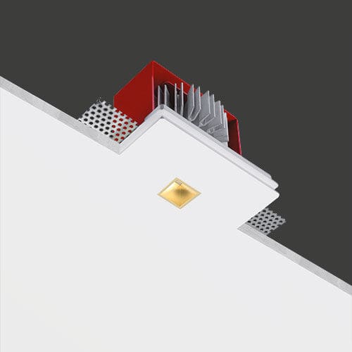 Luminaire encastré - GENIUS BRASS - BUZZI & BUZZI - à LED / rectangulaire / IP20