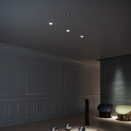 Spot encastrable au mur - REVERSO - BUZZI & BUZZI - encastrable au plafond / à LED / rond