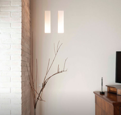 Luminaire encastrable au mur - GHOST - BUZZI & BUZZI - à LED / halogène / rectangulaire