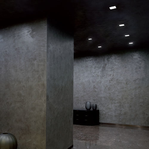 Downlight encastré - LYS - BUZZI & BUZZI - à LED / halogène / carré