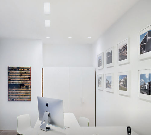Luminaire encastrable au plafond - TEKNO - BUZZI & BUZZI - fluocompact / linéaire / IP40