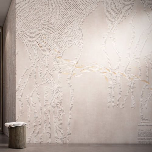 Revêtement mural pour intérieur - ALGA - Glamora - en vinyle / texturé / aspect tissu