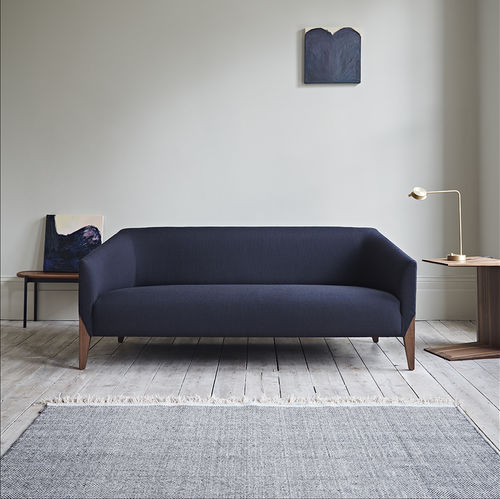 Canapé contemporain - ERNEST - Dare Studio - en tissu / en cuir / en chêne
