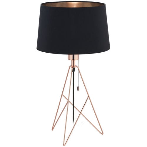 Lampe de table - CAMPORALE - EGLO Leuchten GmbH - en acier / en tissu / contemporaine