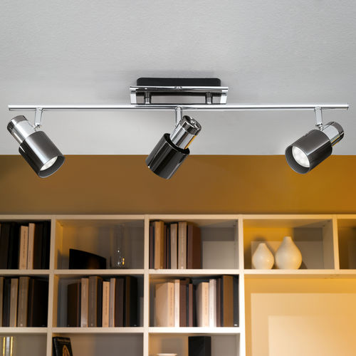 Éclairage sur rail à LED - DAVIDA 1 - EGLO Leuchten GmbH - rond / en acier / professionnel