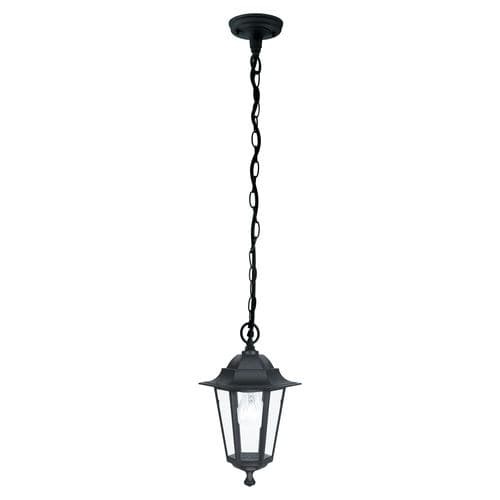 Lampe suspension - LATERNA 4 : 22471 - EGLO Leuchten GmbH - en fonte d'aluminium / en verre / classique